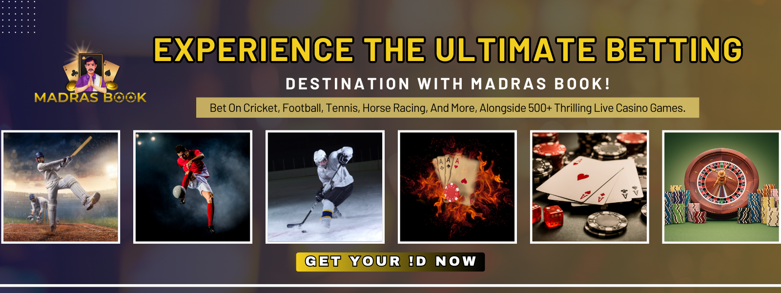 Get Online Cricket ID And Betting Id Instantly In India – Madrasbook