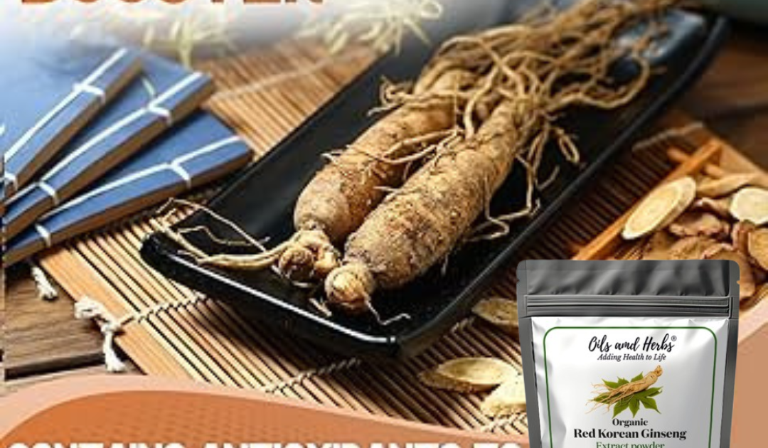Best Red Korean Ginseng Powder Extract for Energy and Stamina